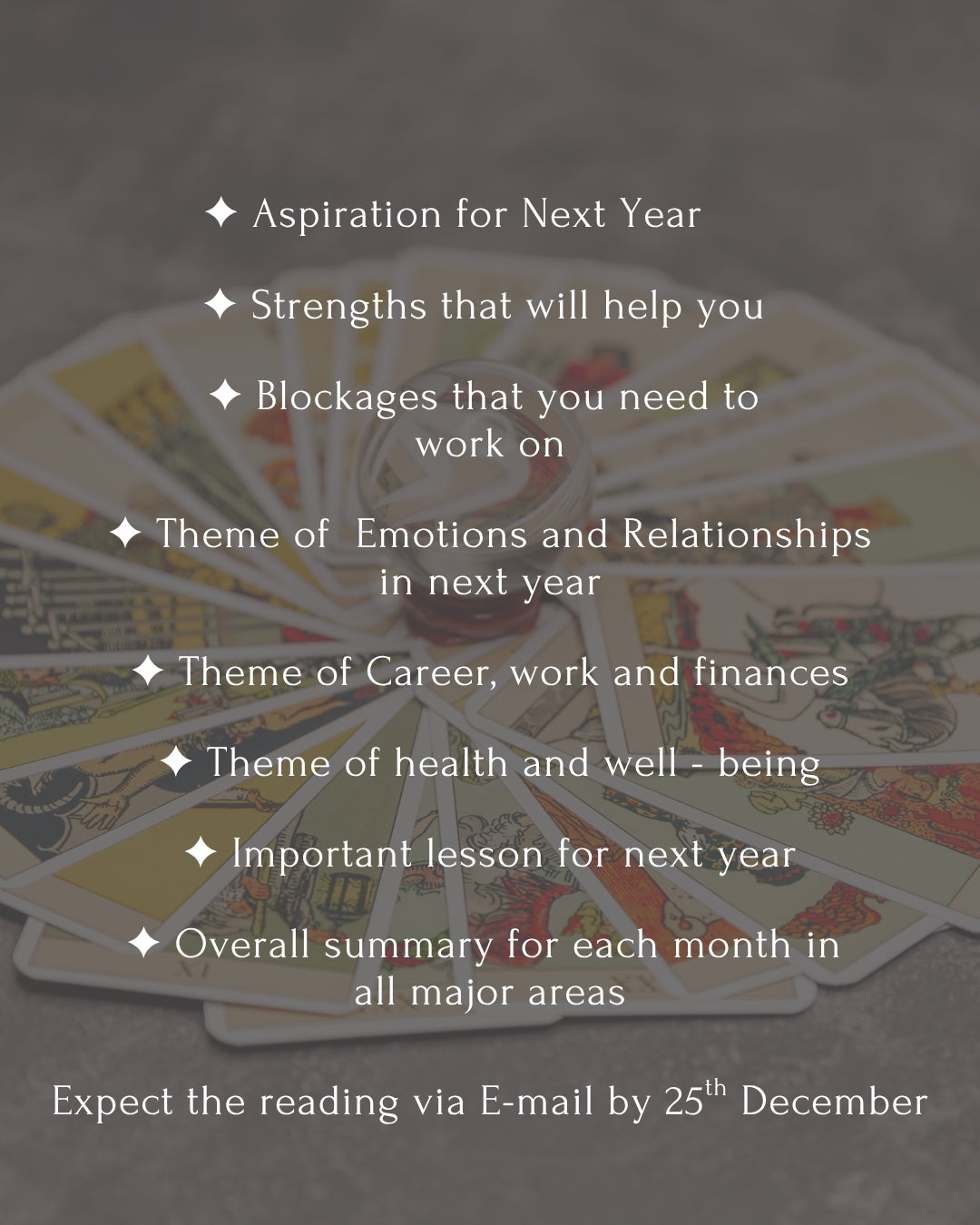 Year 2026 Tarot Spread